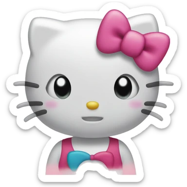 Hello kitty sticker