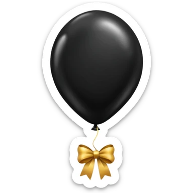 Feliz aniversário 18th black sticker