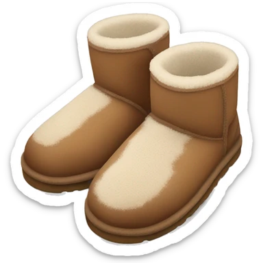 Ugg slippers sticker