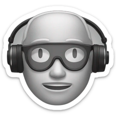 Techno Music sticker