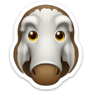 hockey mamoth sticker