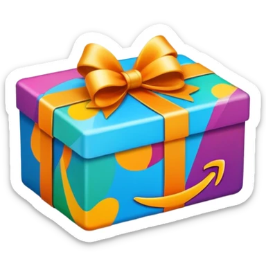 gift card with logo amazon sticker