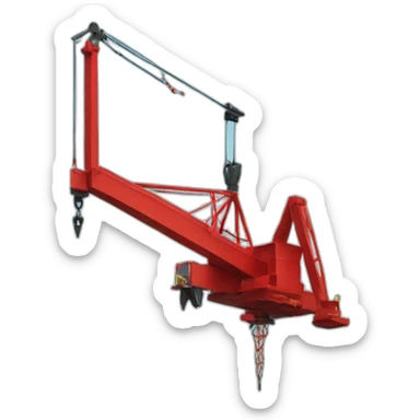 Un chauve avec un crane rouge sticker