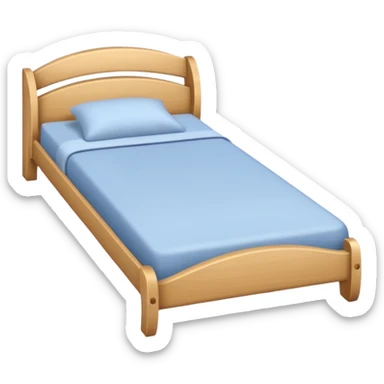 Sprung bed slat sticker