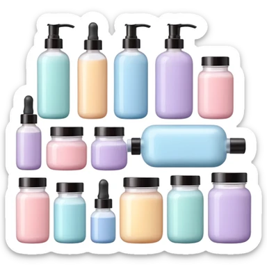 skin care Kit sticker