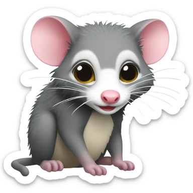 Possum ￼ sticker