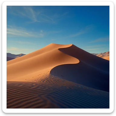 A modern desert mountain, wallpaper, modern sticker