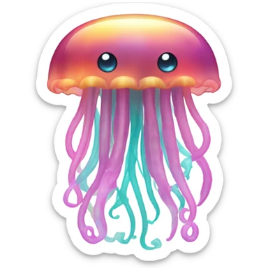 Jellyfish sticker