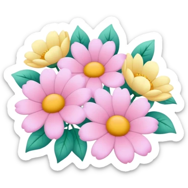 Pastel sticker
