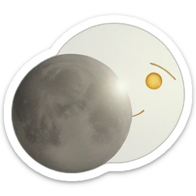 sonne und mond sticker