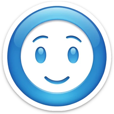 Mavi tikmavi tik sticker