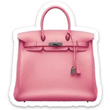Hermès bag pink sticker