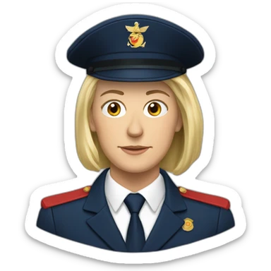 Marine lepen sticker
