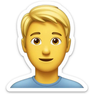 person-looking-over-his-back-shoulder sticker