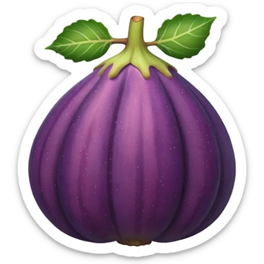 fig the fruit sticker