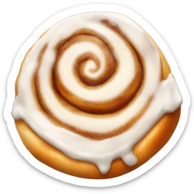 Cinnamon roll sticker