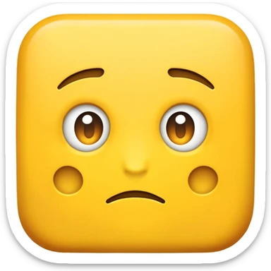 emoji facing left looking to the left sticker