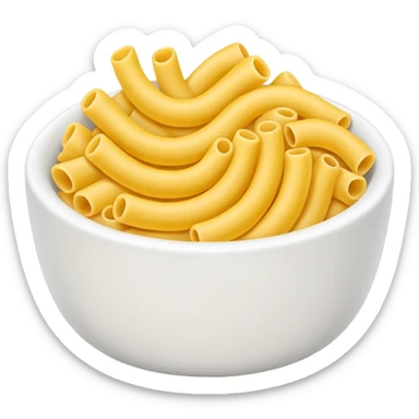 macaroni noodle  sticker