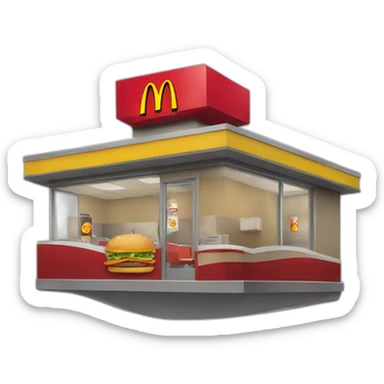 mcdonalds sticker