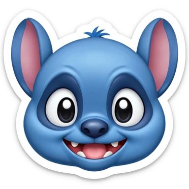 Stitch mignon  Disney  sticker