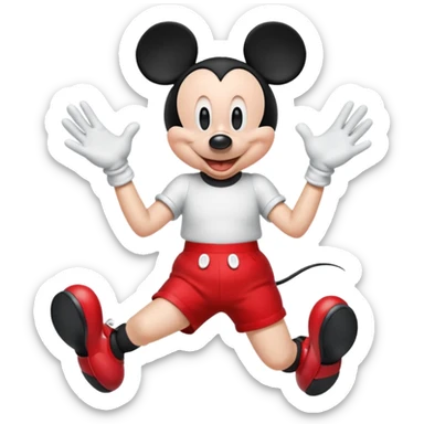 what can i can do meme with mickey the mouse sticker