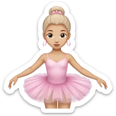 Ballerina sticker