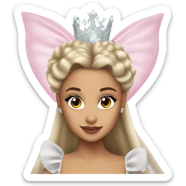 ariana grande as glinda sticker