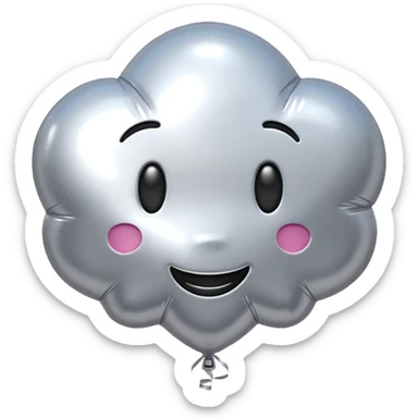 foil balloon sticker