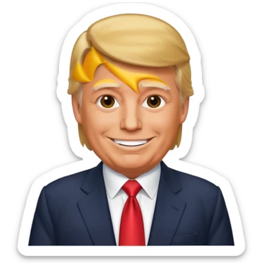 DONALD TRUMP sticker