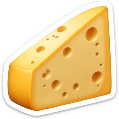 cheese wedge sticker