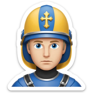 Russian prince Alexander Nevsky sticker