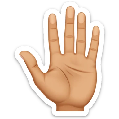 rightwards hand sticker