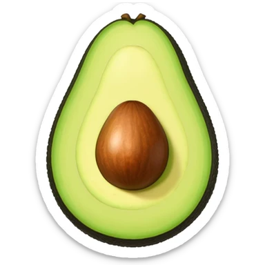 Avocado sticker
