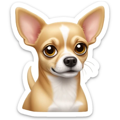 Chihuahua con aspecto de borde Colli  sticker