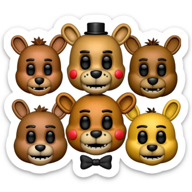 Five nights at Freddy’s sticker