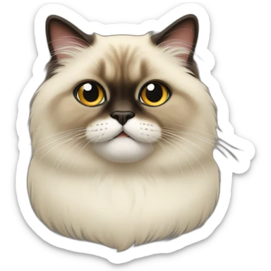 himalayan-cat sticker