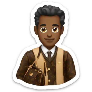 Luis Vuitton sticker