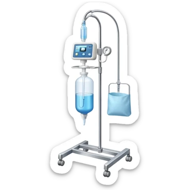 IV stand sticker