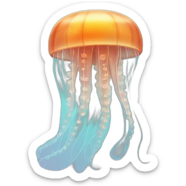 Jellyfish sticker