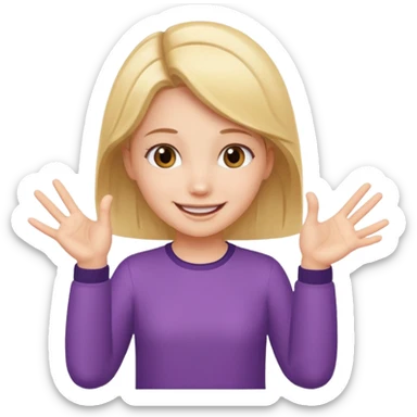 A girl teaching words..so i need a girl position like she us teaching sticker