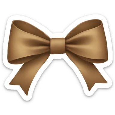 Bow sticker