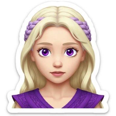 Tu peux créer un emojis de deanerys Targaryen sticker
