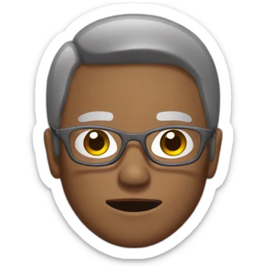 persona hablando sticker