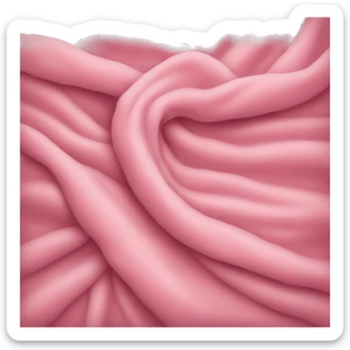 Cozy pink blanket sticker