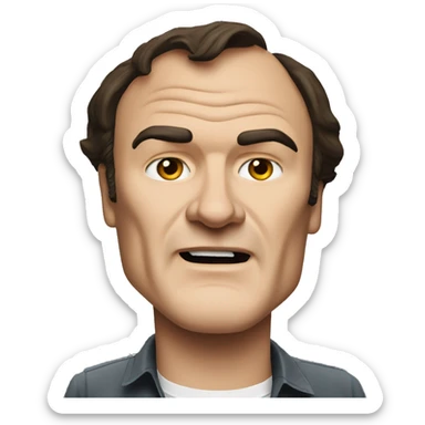 Quentin Tarantino  sticker