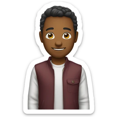 photo on the phone sticker