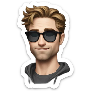 ROBERT PATTINSON BATMAN sticker