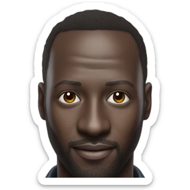 Omar Sy sticker