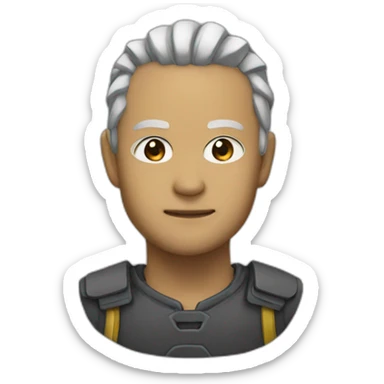 Denji chainso man sticker