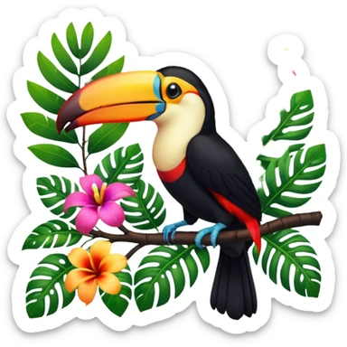 Flora y fauna de Brasil sticker